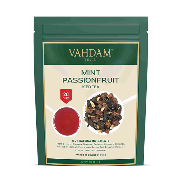 Mint Passion Fruit Iced Tea, 100 Gm
