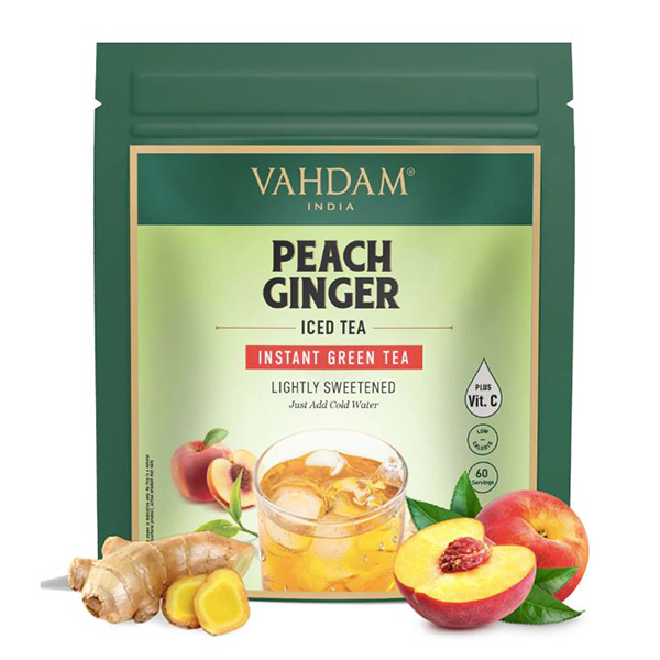 Peach Ginger Instant Iced Tea, 150 Gm