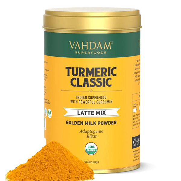 Turmeric Classic Latte, Golden Milk Powder, 100 Gm