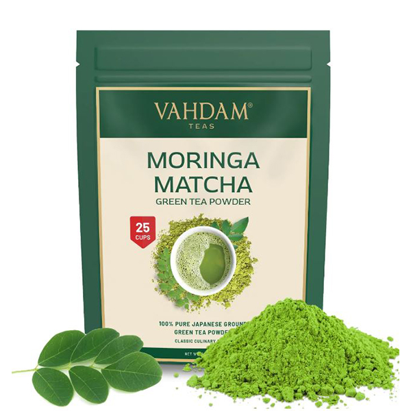 Moringa Matcha Green Tea Powder, 50 Gm