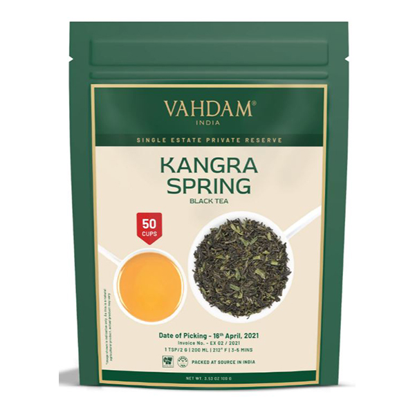 Western Himalayan Kangra Spring Black Tea, 100 Gm