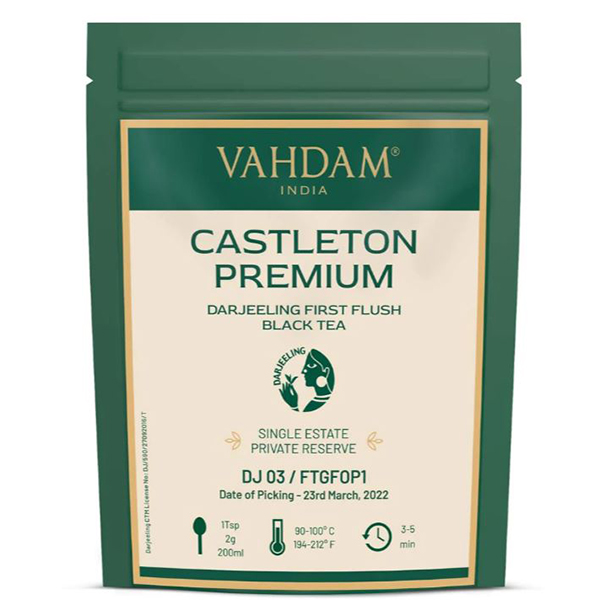 Castleton Premium Darjeeling First Flush Black Tea (Dj 03/2022)