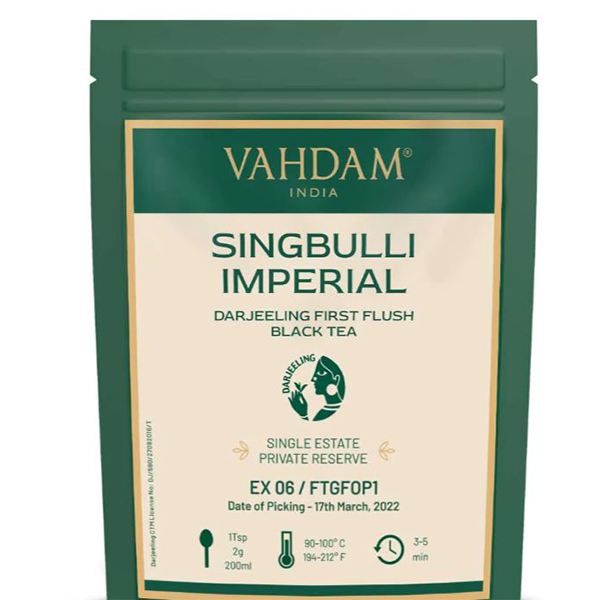 Singbulli Imperial Darjeeling First Flush Black Tea (Ex 06/2022)