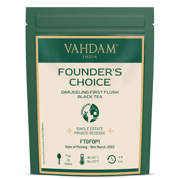 Founder'S Choice Darjeeling First Flush Black Tea (2022)