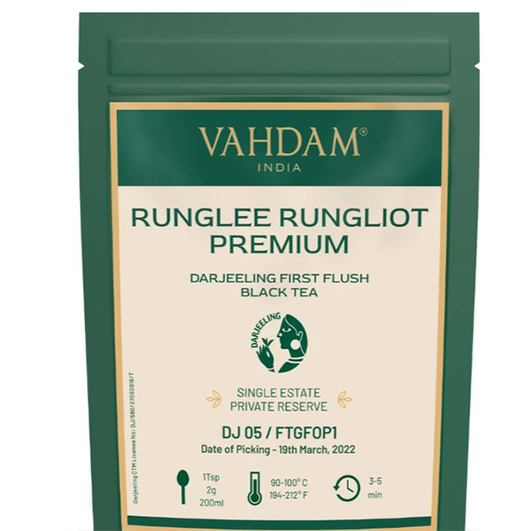 Runglee Rungliot Premium Darjeeling First Flush Black Tea (Dj 05/2022)