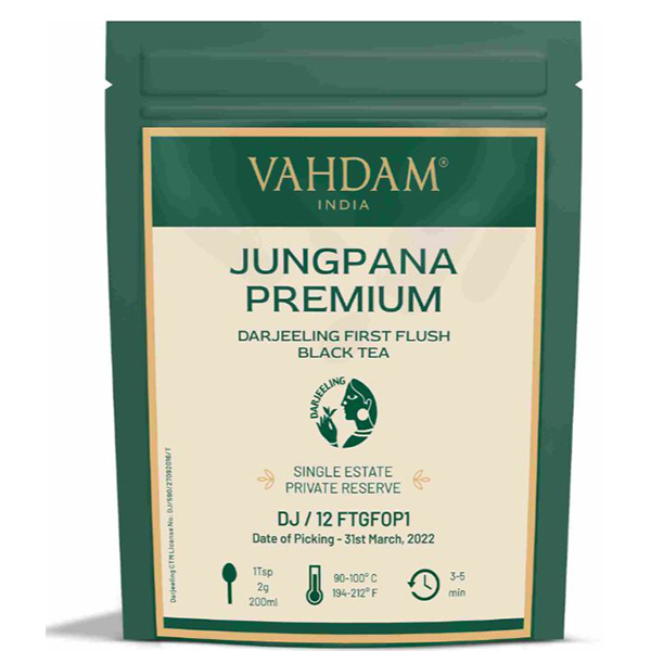 Jungpana Premium Darjeeling First Flush Black Tea (Dj 12/2022)