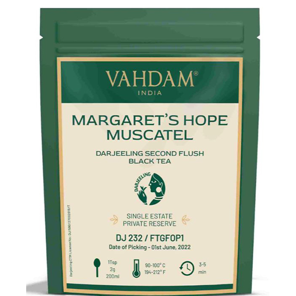 Margaret'S Hope Muscatel Darjeeling Second Flush Black Tea (Dj 232 /2022)
