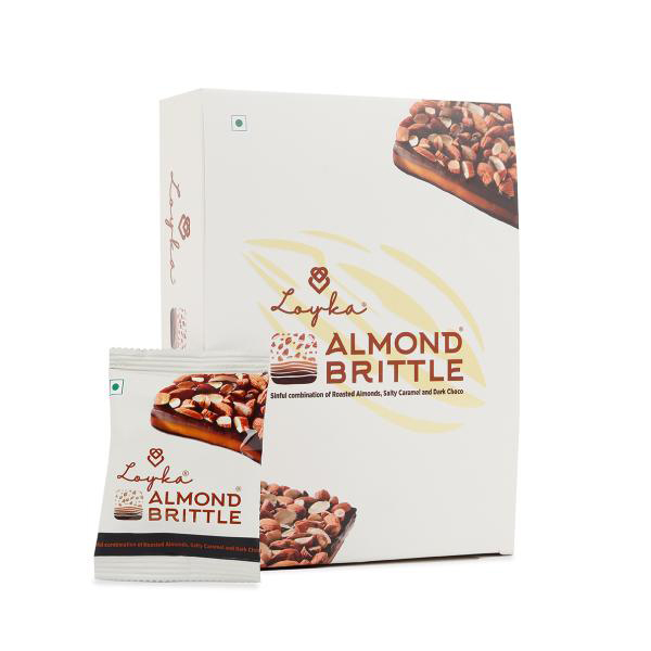 Loyka Almond Brittle Classic 204Gm-12Pcs Box