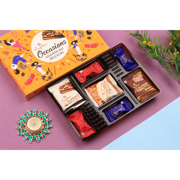 Loyka Occasions Assorted Nut Delicacies Box 96 Grams