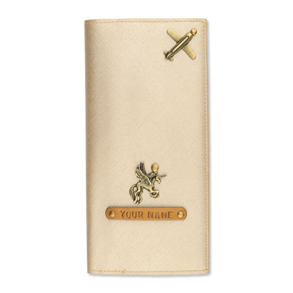 Personalized Travel Wallet – Gold