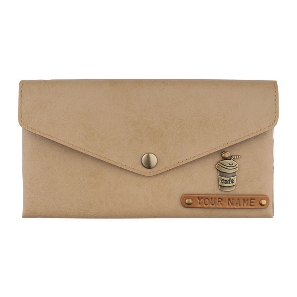 Personalized Women’S Wallet – Beige