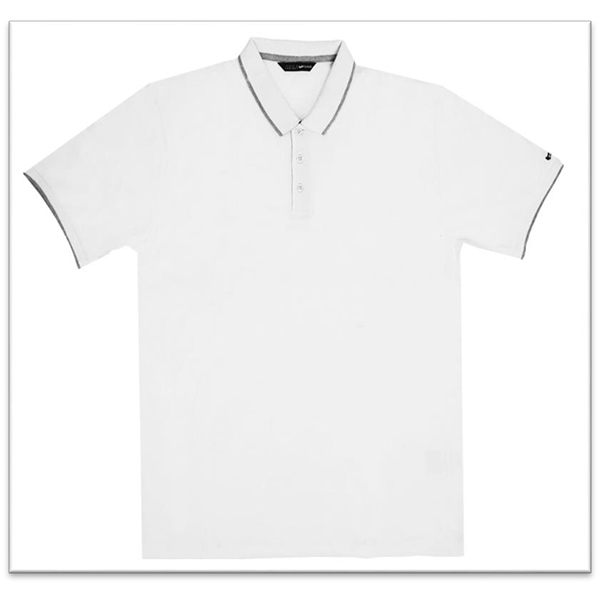 Gas Polo Neck Short Sleeve Black/Blue