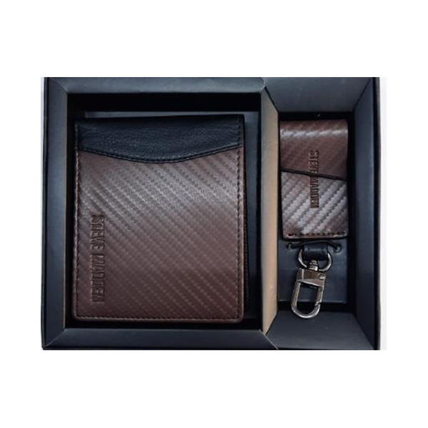 Steve Madden Wallet & Keychain Set - Sm 1509