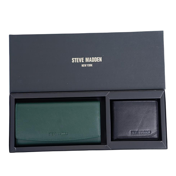 Steve Madden Male & Female Wallet Set - Sm 1512