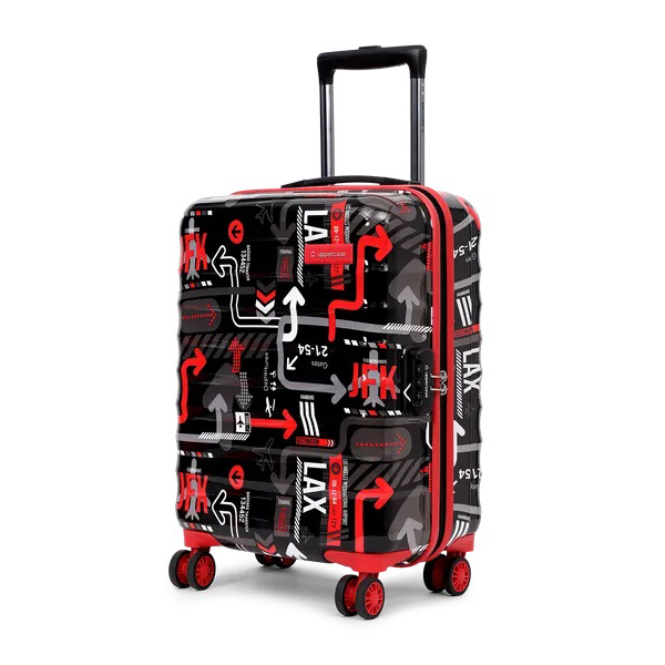 Jfk Hard Luggage Trolley Bag Cabin Black