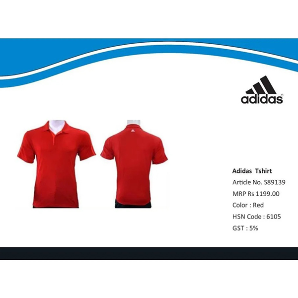 Adidas Dryfit Tshirt S89139 Red
