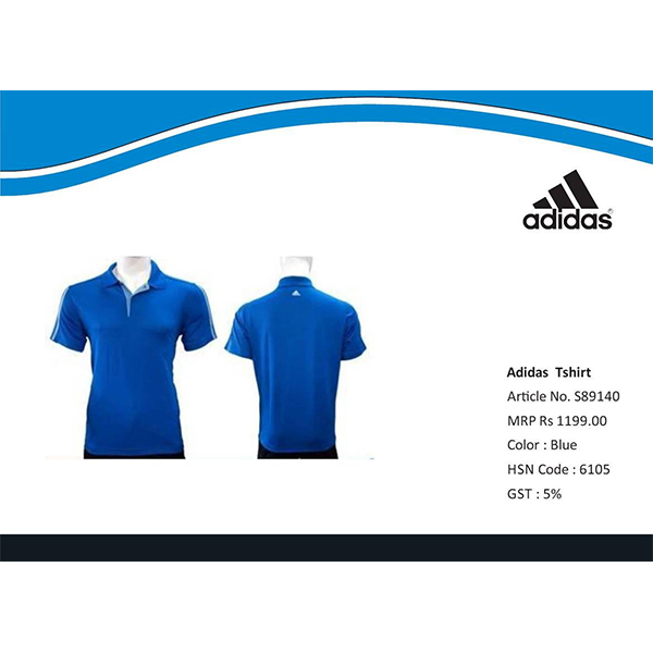 Adidas Dryfit Tshirt S89140 Blue