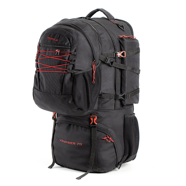 Voyager 70 Rucksack Black