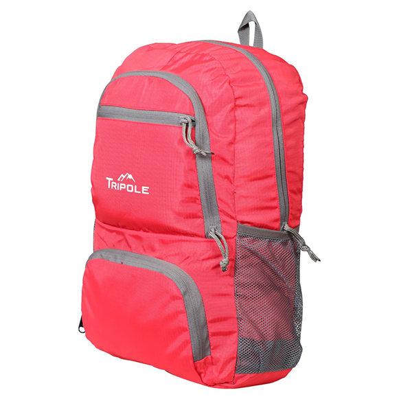 Foldable Day Pack Red