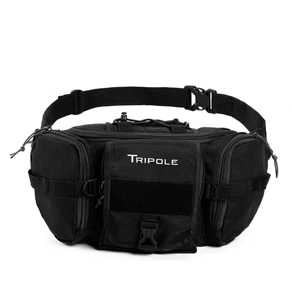 Tripole Tactical Waist Pack And Fanny Bag | Black