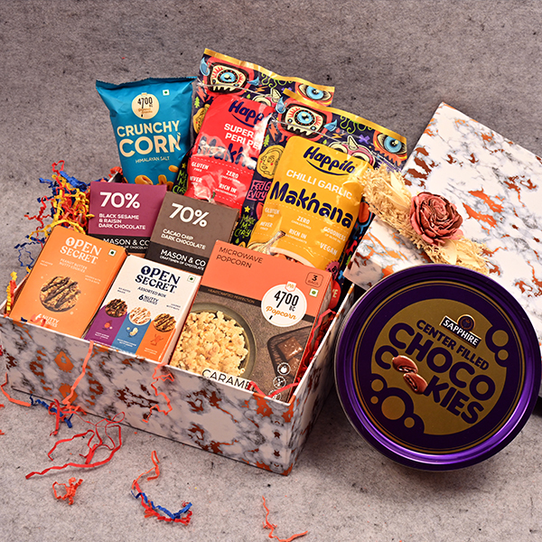 Luxury Snack & Chocolate Gift Basket