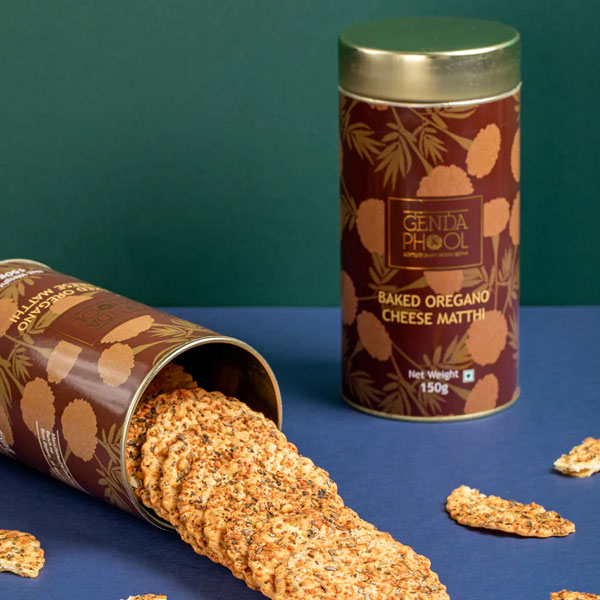 Baked Oregano Cheese Matthi