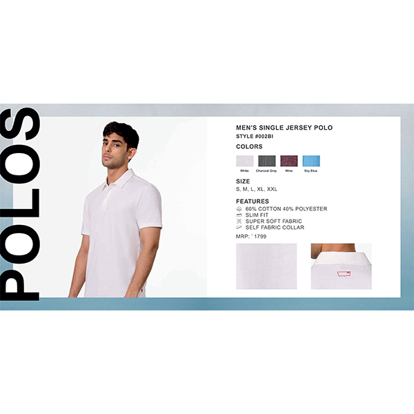 Levis Men'S Single Jersey Polo Style #002Bi