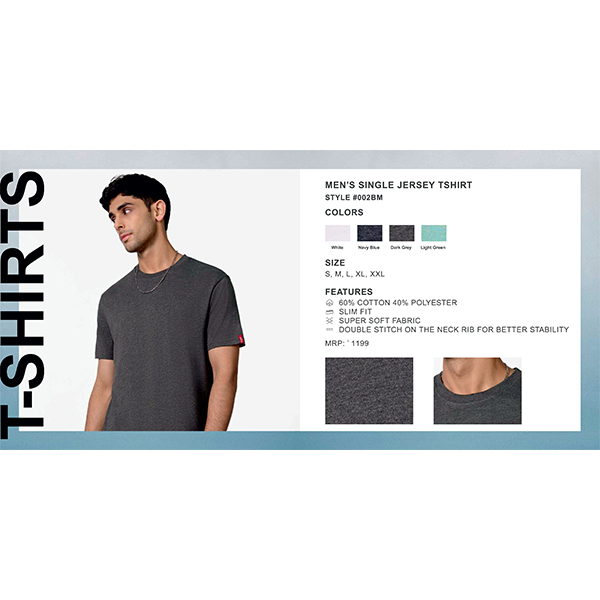 Levis Men'S Single Jersey Tshirt Style #002Bm