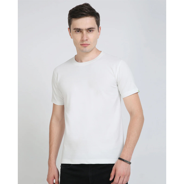 Sustainable Crew Neck T-Shirt - White