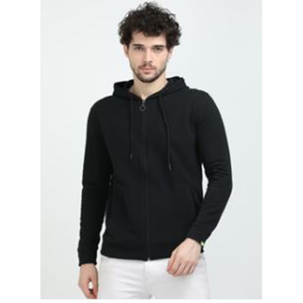 Sustainable Black Hoodie