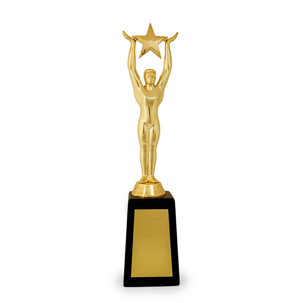 Oscar Man With Star Model-1091 70X70X315Mm