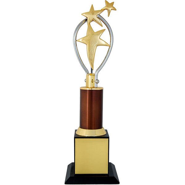 3 Star Trophy Model-1092 B 100X100X328Mm