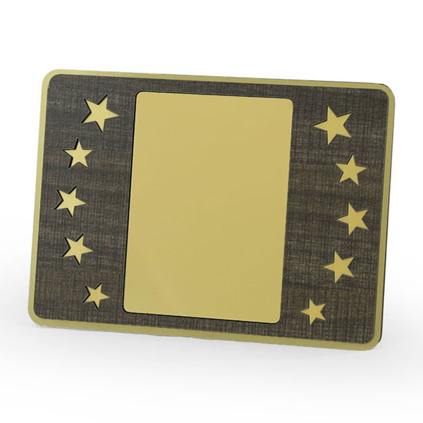 Two Side 5 Star Memento Model-1097 190X140X20Mm