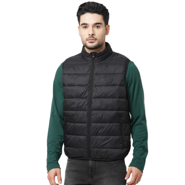 Jack&Jones - Ethan Sleeveless Puffer Jacket - Black