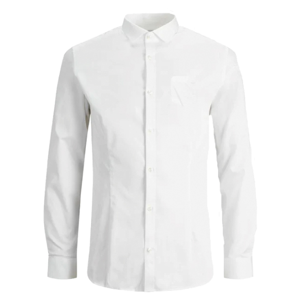 Jack&Jones Cardiff Stretch Shirt - White
