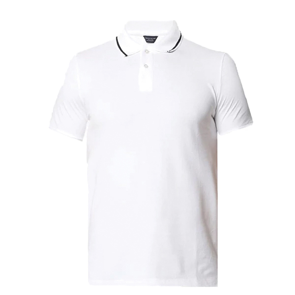 Jack&Jones Cool Max/Dry Fit Polo - White