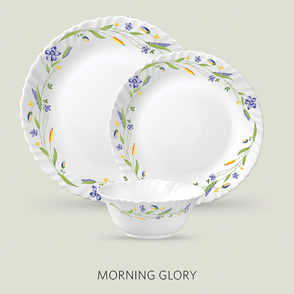 La Opala Diva Classique 10 Pcs Dinner Set- Morning Glory