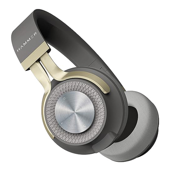 Hammer Bash 2.0 Over The Ear Wireless Bluetooth Headphones With Mic