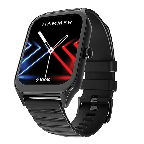 Hammer Stroke 1.96" Calling Smart Watch With Strong Metallic Body