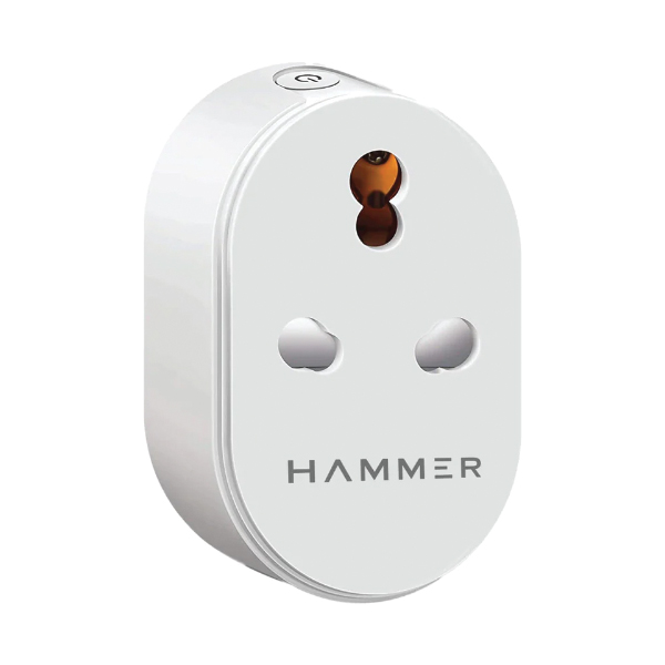 Hammer Smart Plug With Wifi And Voice Control System