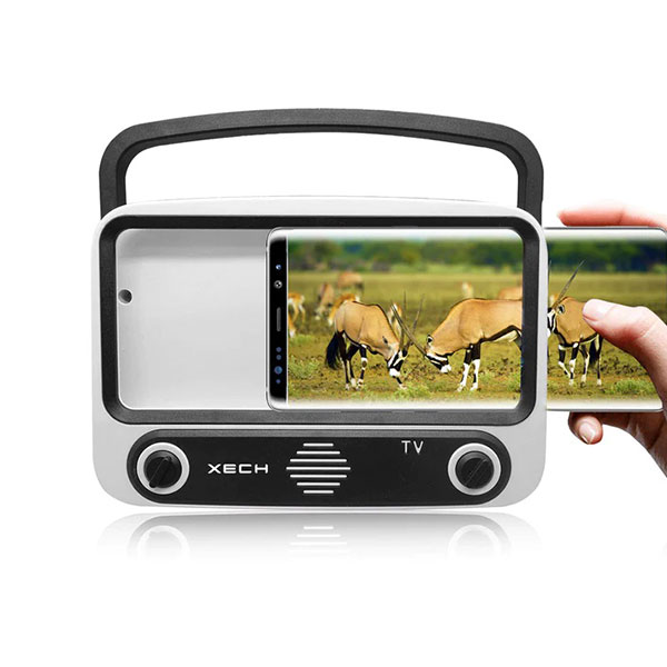 Xech Tellivibe Max Turn Your Smartphone Into A 90S Retro Mini Tv With Speaker