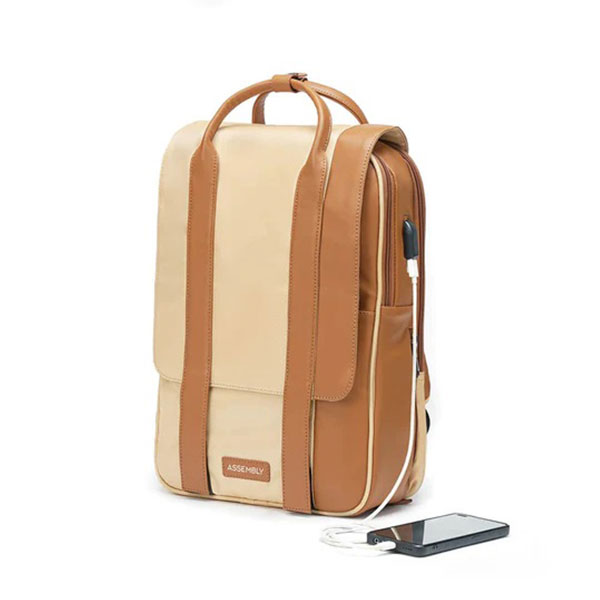 Echo | Beige | Laptop Backpack