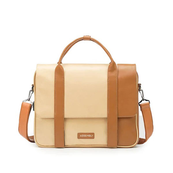 Urbix | Beige | Laptop Messenger