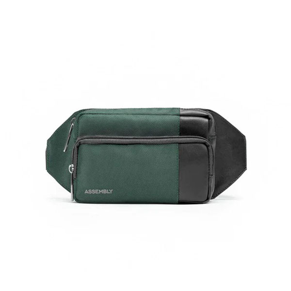 Flux | Green | Unisex Waist-Bag