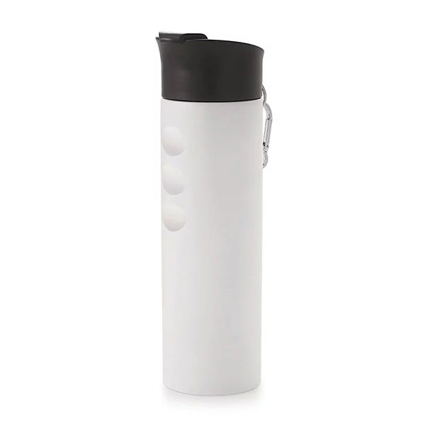 Behome Groove Steel Water Bottle Mwb-107 750 Ml White