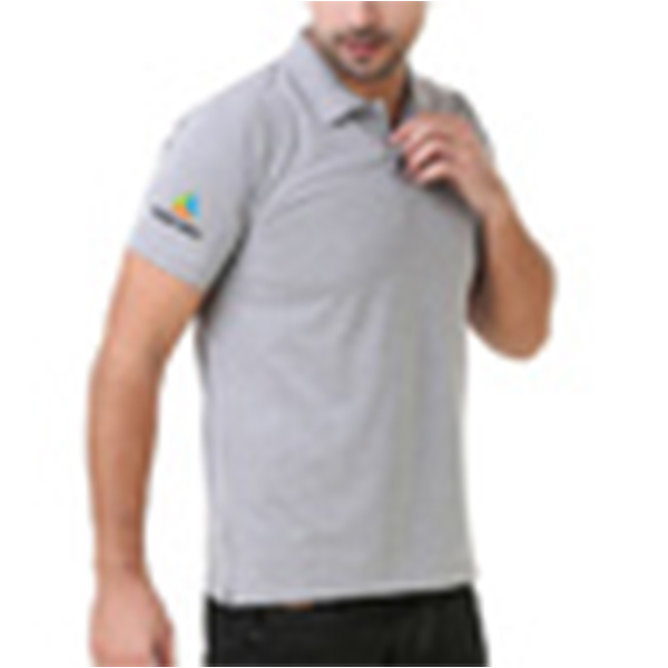 Lotto Pc Men'S Polo T-Shirt-Grey