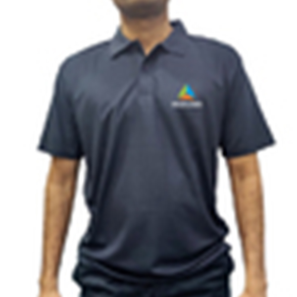 Unirec Pet Recycled T-Shirt-Navy Blue