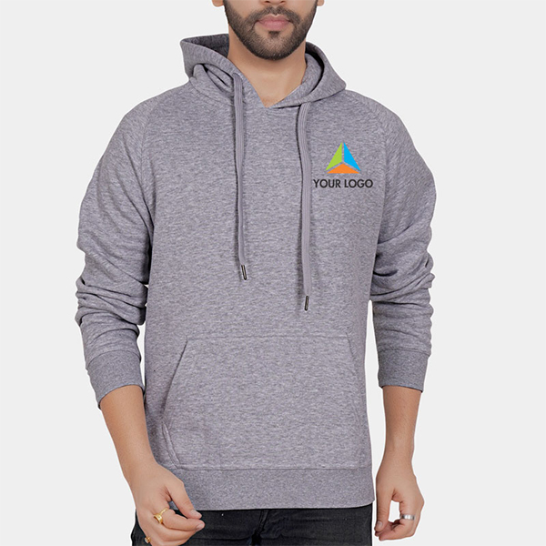 Pullover Hoodie-Grey