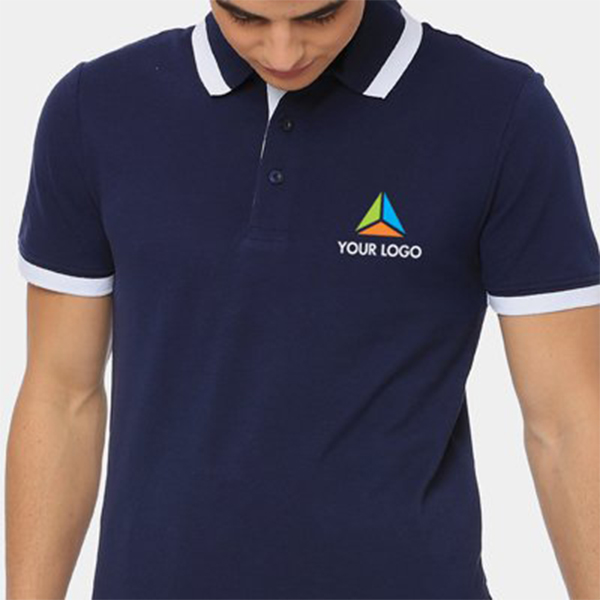 Puma Ess Pique Tipping Polo - Navy Blue