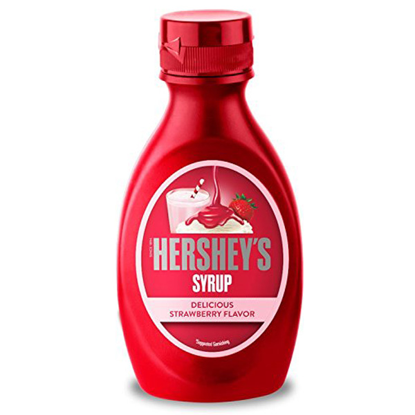 Hershey'S Syrup Strawberry Flavor Bottle 200G
